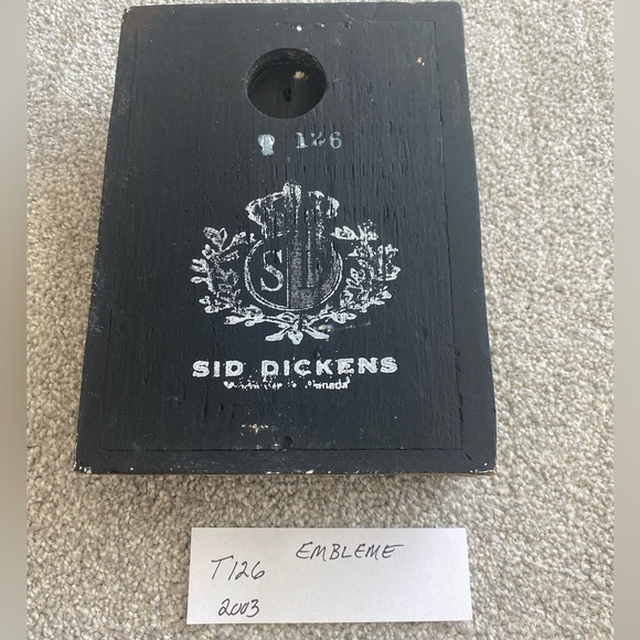 Sid Dickens T126 Embleme Extremely Rare Memory Tile - Picture 3 of 4